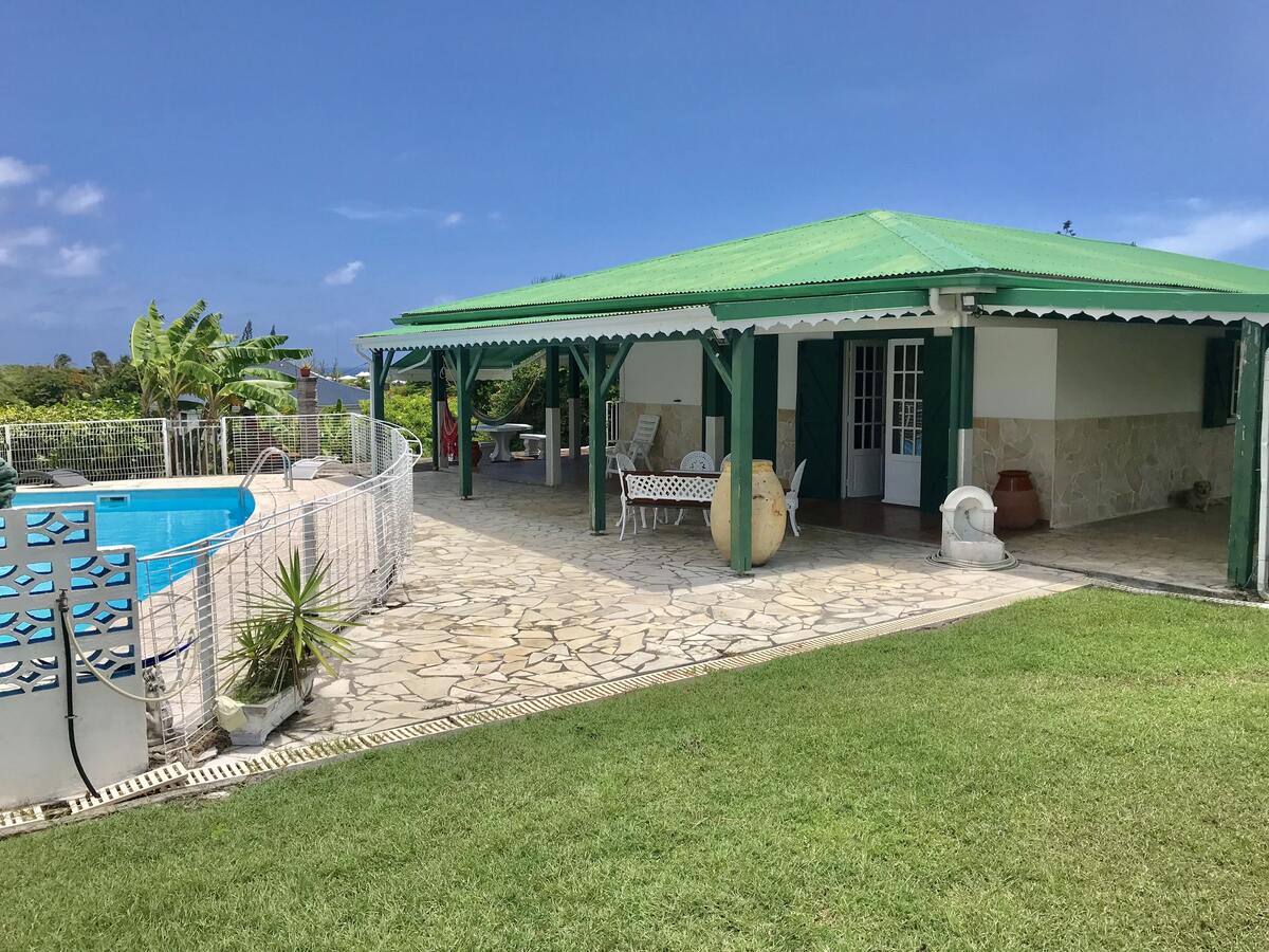 Maison 10 personnes, piscine privée toute l'année à Saint-François - Photo 3