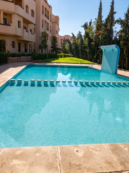 Appartement avec piscine partagée et tennis à Marrakech : photo 3