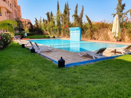 Appartement avec piscine partagée et tennis à Marrakech : photo 6