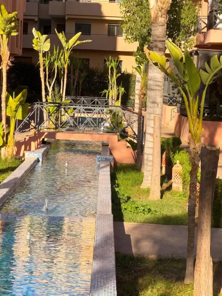 Appartement avec piscine partagée et tennis à Marrakech : photo 11
