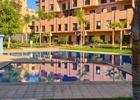 Appartement avec piscine partagée et tennis à Marrakech : photo 12