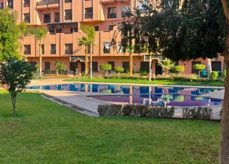 Appartement avec piscine partagée et tennis à Marrakech : photo 14