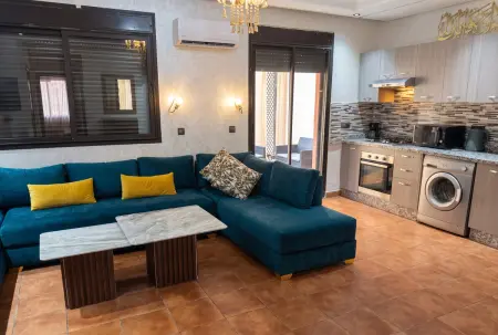 Appartement avec piscine partagée et tennis à Marrakech : photo 22