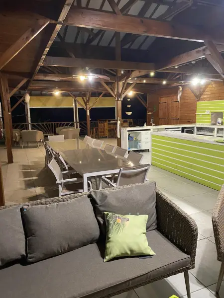 Villa 16 personnes avec vue mer et piscine à Pointe-Noire : photo 4