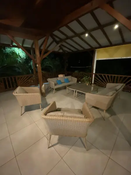Villa 16 personnes avec vue mer et piscine à Pointe-Noire : photo 10