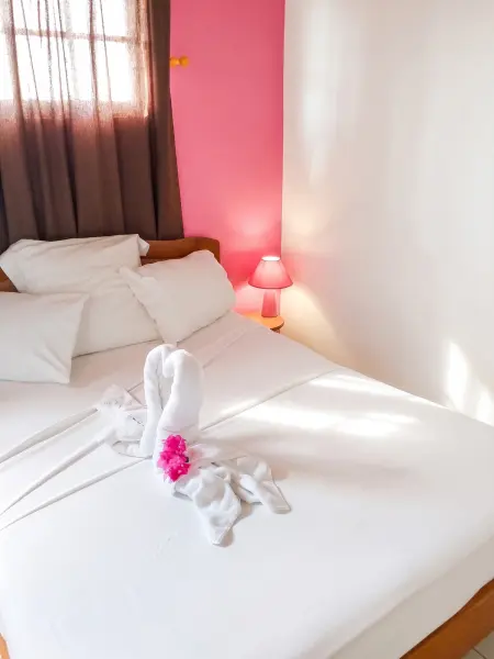 Appartement 80 m² avec piscine partagée et jardin clôturé à Sainte-Anne : photo 2