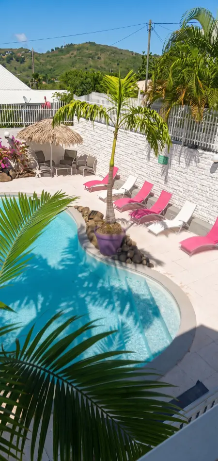 Appartement 80 m² avec piscine partagée et jardin clôturé à Sainte-Anne : photo 8