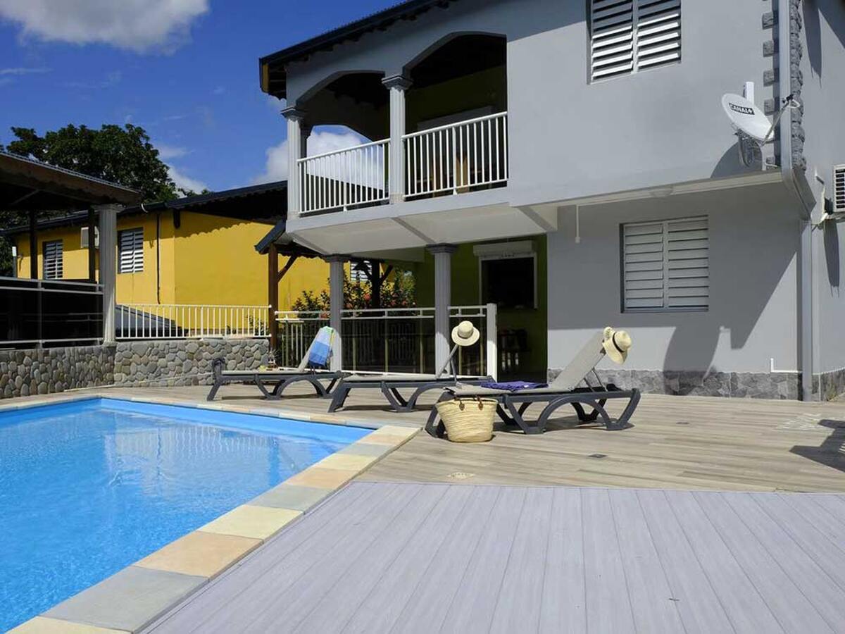 Appartement 80 m² avec piscine et jacuzzi à Lamentin - Photo 1
