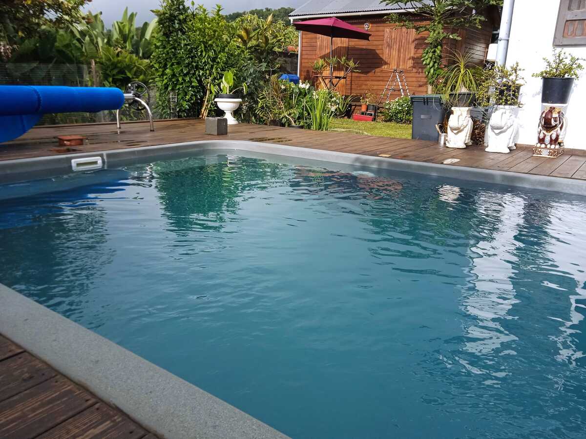 Bungalow 2 pers. avec piscine privée à Saint-Paul - Photo 1
