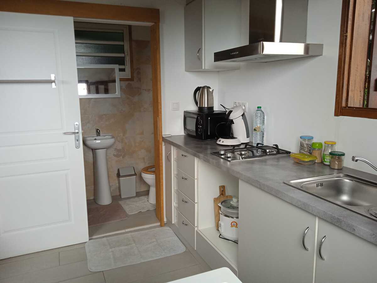 Bungalow 2 pers. avec piscine privée à Saint-Paul - Photo 7