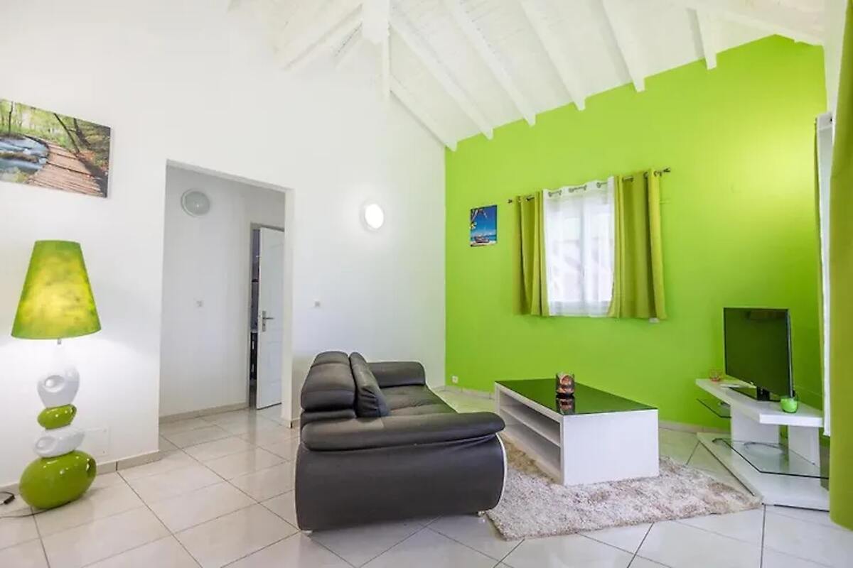 Maison 6 pers. avec piscine toute l'année à Le Moule - Photo 3