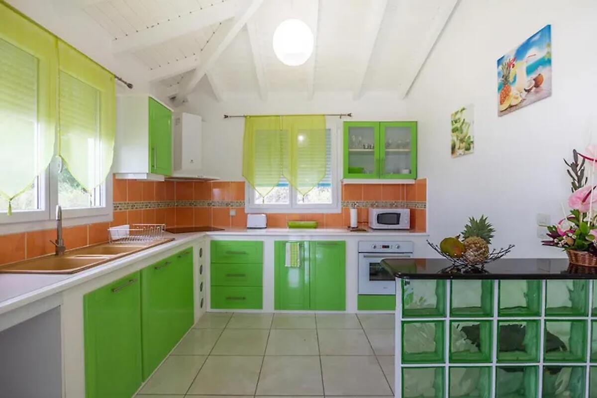 Maison 6 pers. avec piscine toute l'année à Le Moule - Photo 4