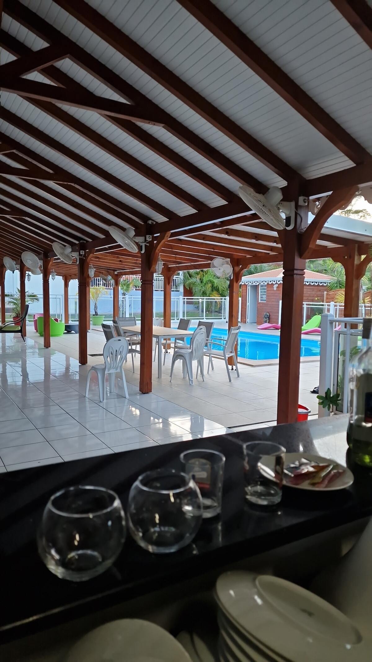 Maison 6 pers. avec piscine toute l'année à Le Moule - Photo 5