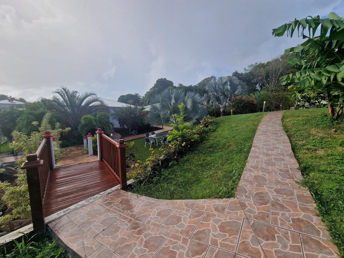 Maison 6 pers. avec piscine toute l'année à Le Moule - Photo 9