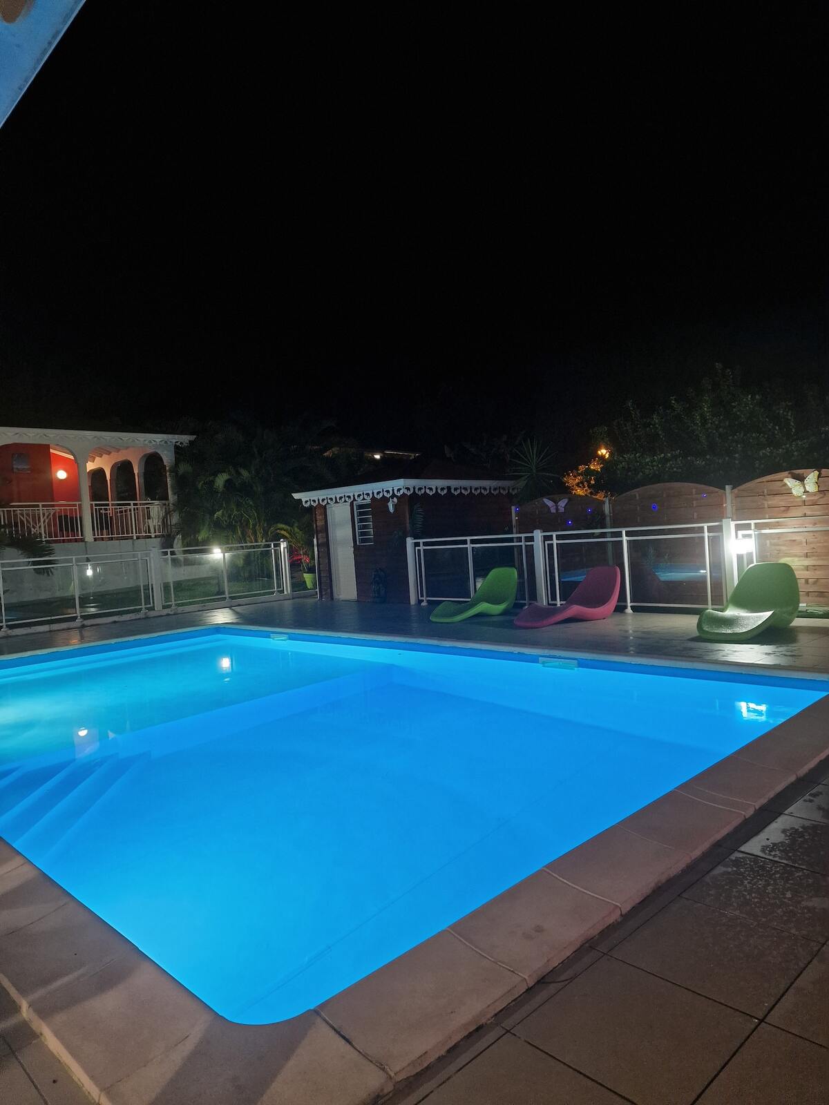 Maison 6 pers. avec piscine toute l'année à Le Moule - Photo 12