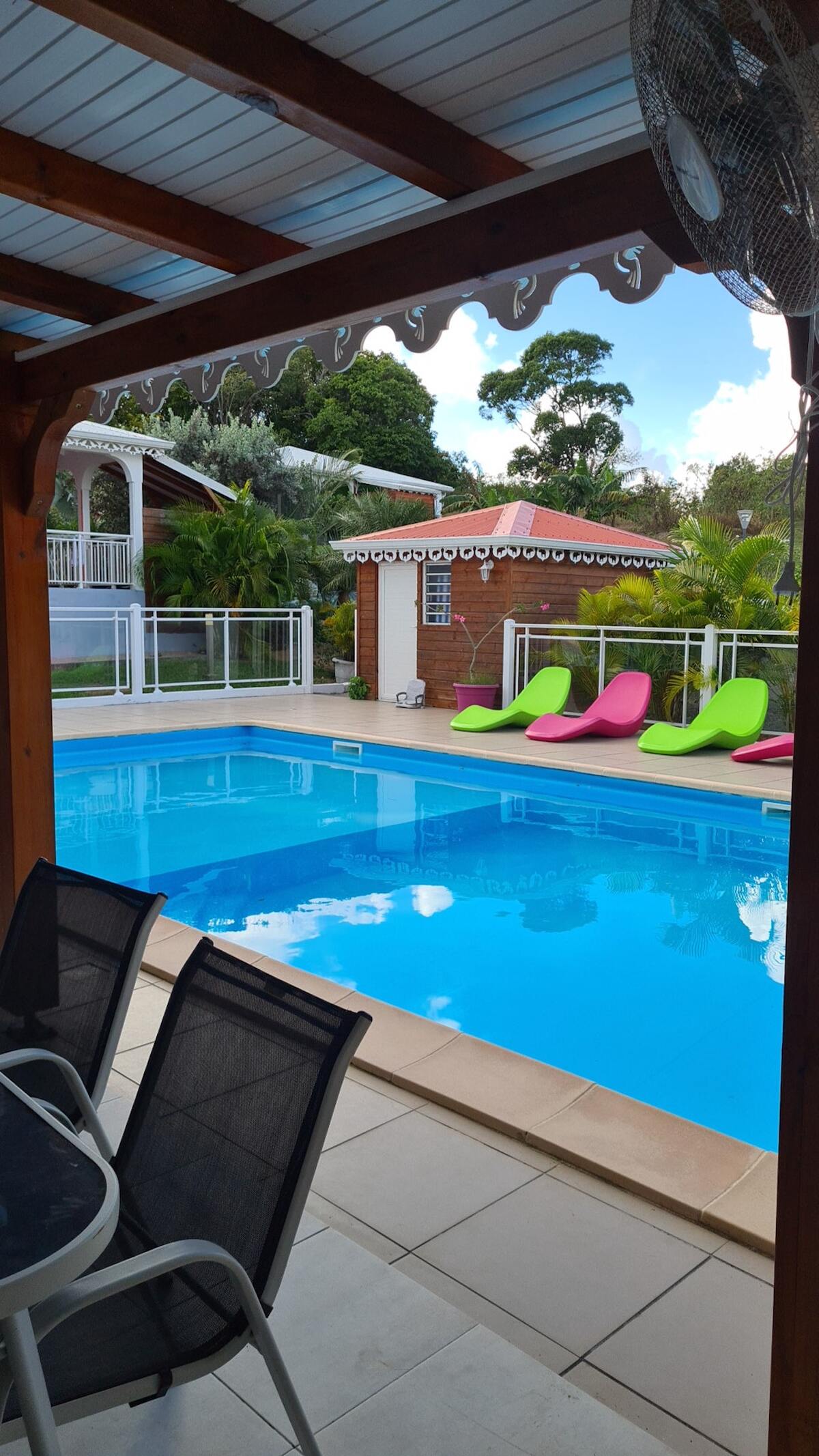 Maison 6 pers. avec piscine toute l'année à Le Moule - Photo 17