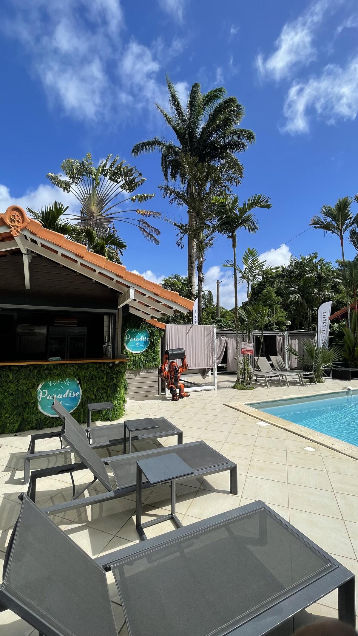 Maison 1 chambre piscine et jacuzzi à Fort-de-France - Photo 14