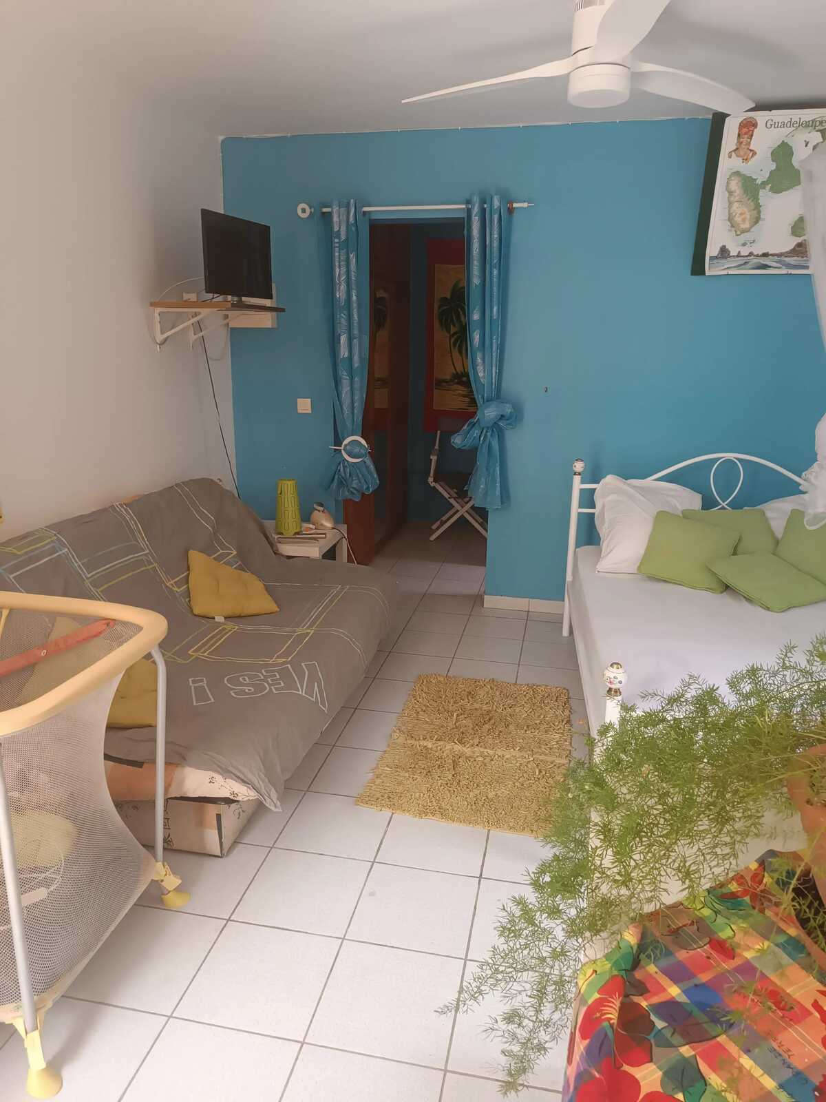 Studio 35 m² avec jardin clos et barbecue au Moule - Photo 6
