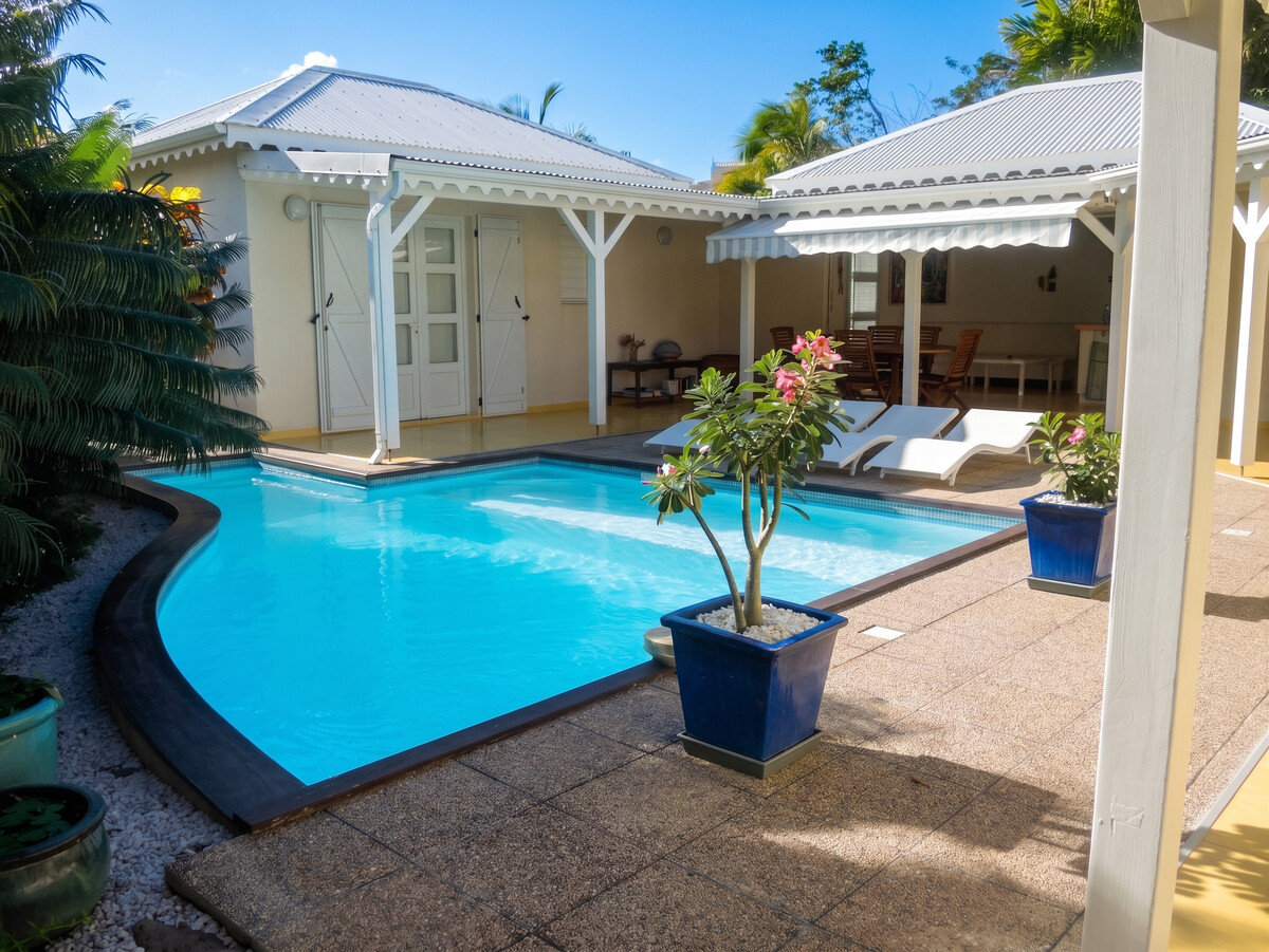 Villa 3 chambres, piscine privée toute l'année à Saint-François - Photo 1