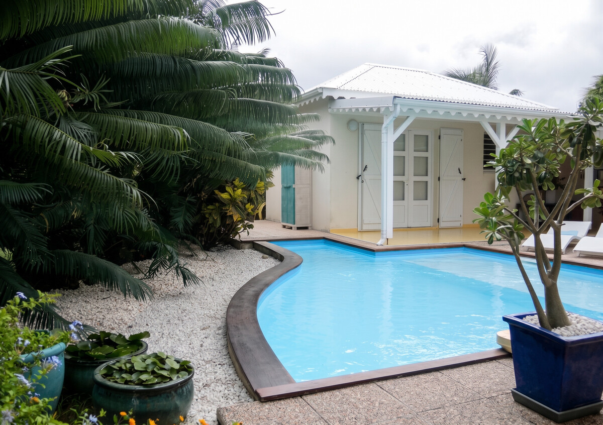 Villa 3 chambres, piscine privée toute l'année à Saint-François - Photo 16
