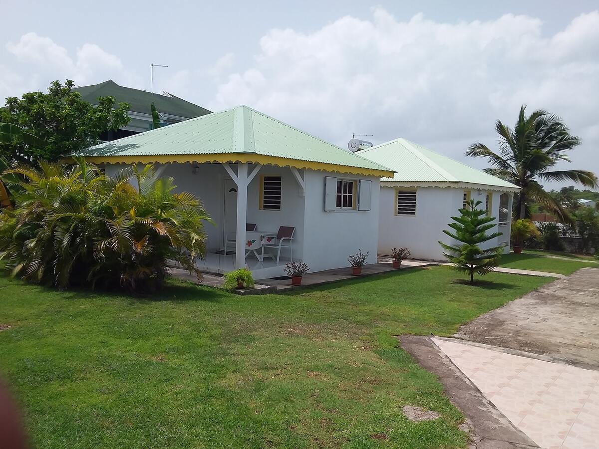Maison 5 pers. avec piscine toute l'année au Moule - Photo 19