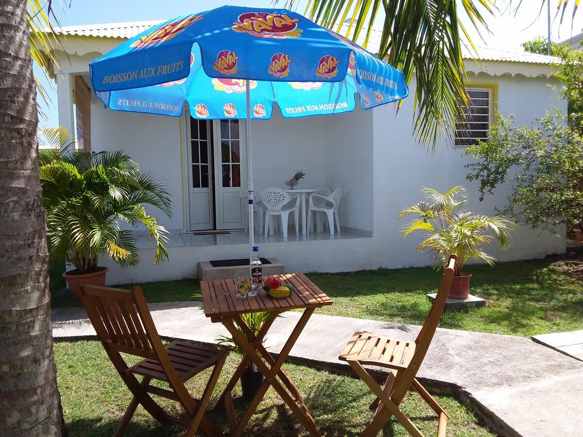 Maison 5 pers. avec piscine toute l'année au Moule - Photo 35