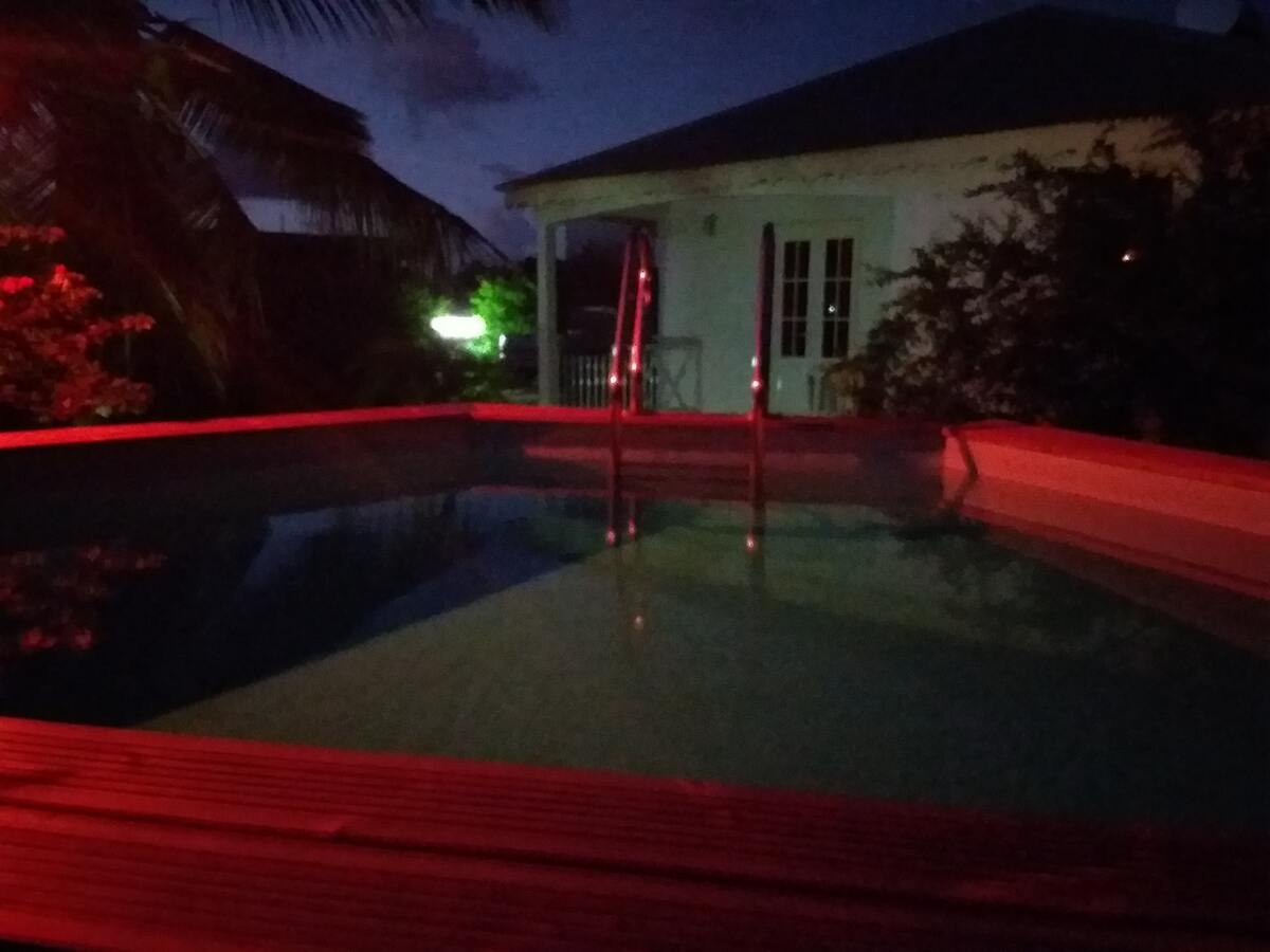 Maison 5 pers. avec piscine toute l'année au Moule - Photo 36