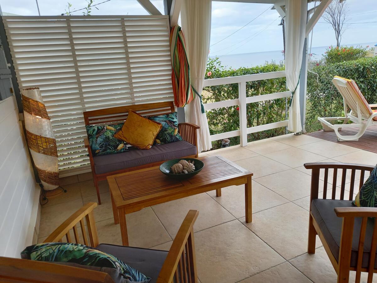 Villa 5 pers. à Bouillante, piscine commune et vue mer - Photo 15