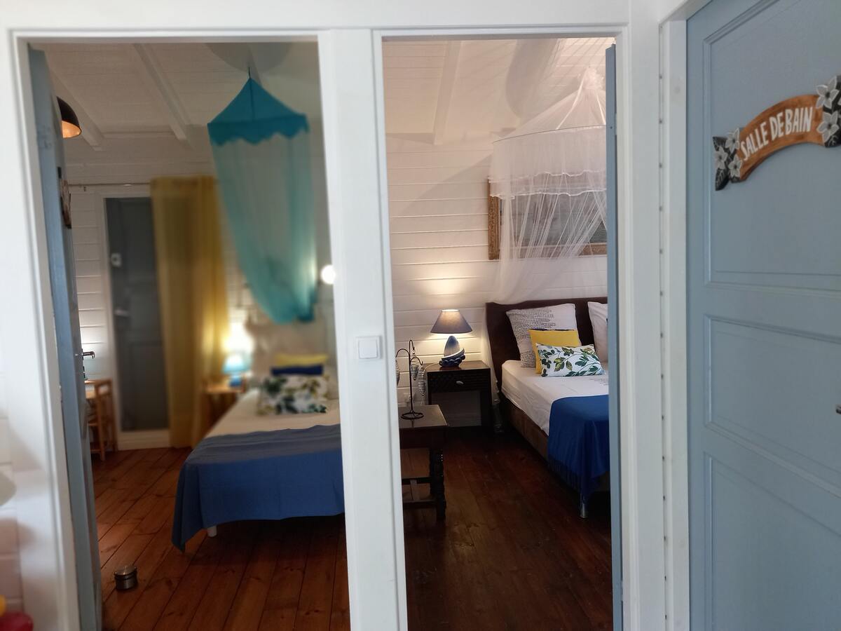 Villa 5 pers. à Bouillante, piscine commune et vue mer - Photo 21