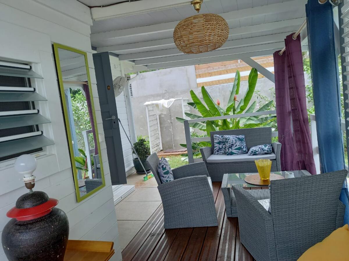 Villa 5 pers. à Bouillante, piscine commune et vue mer - Photo 23