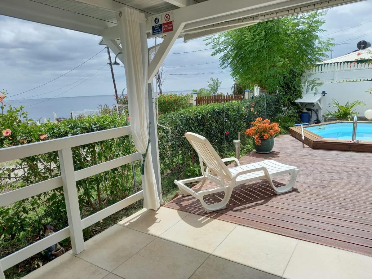 Villa 5 pers. à Bouillante, piscine commune et vue mer - Photo 27