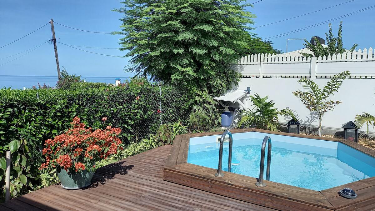 Villa 5 pers. à Bouillante, piscine commune et vue mer - Photo 38