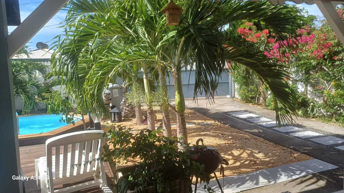 Villa 5 pers. à Bouillante, piscine commune et vue mer - Photo 55