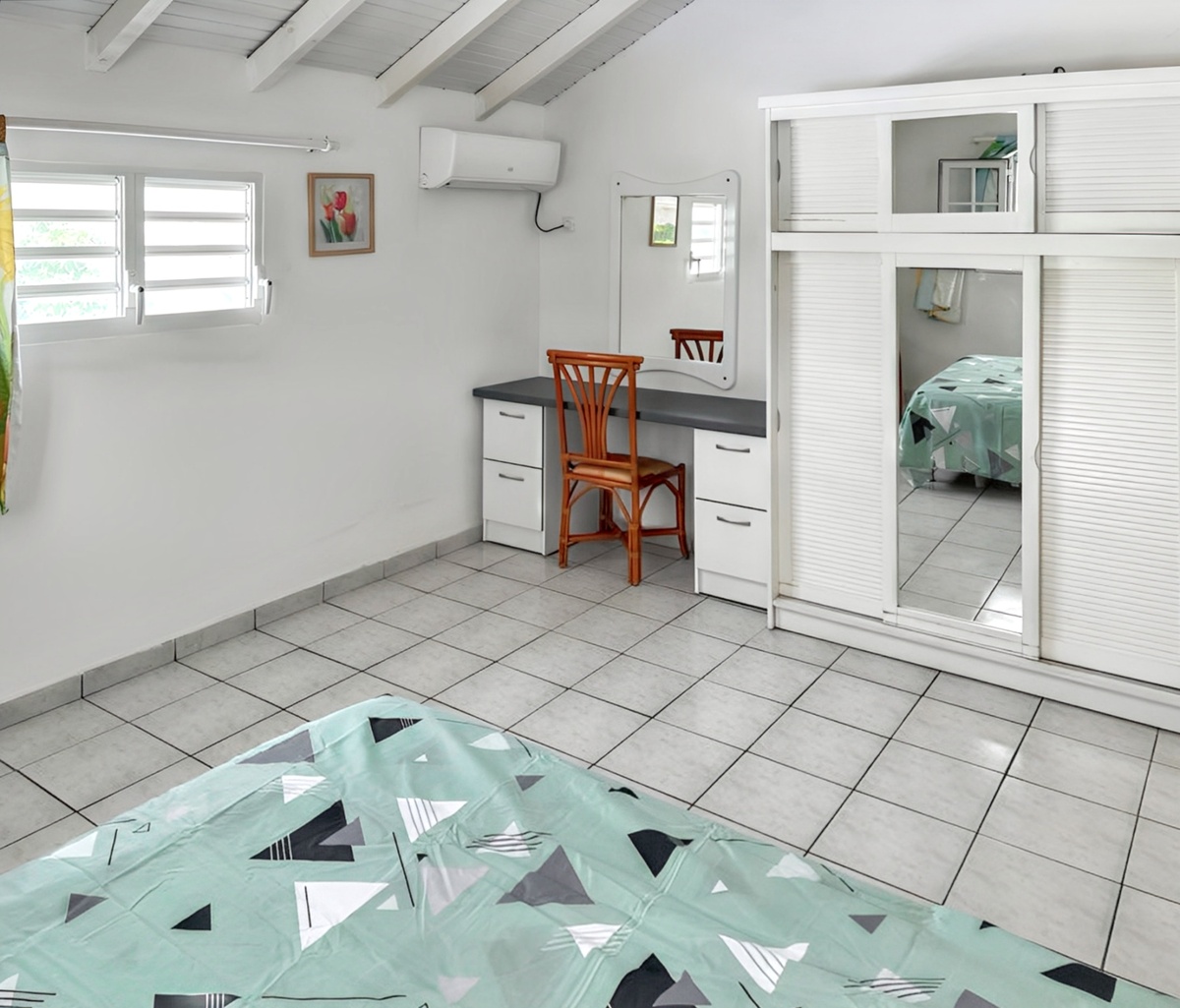 Appartement 4 pers. au Moule avec jardin privé clôturé - Photo 10