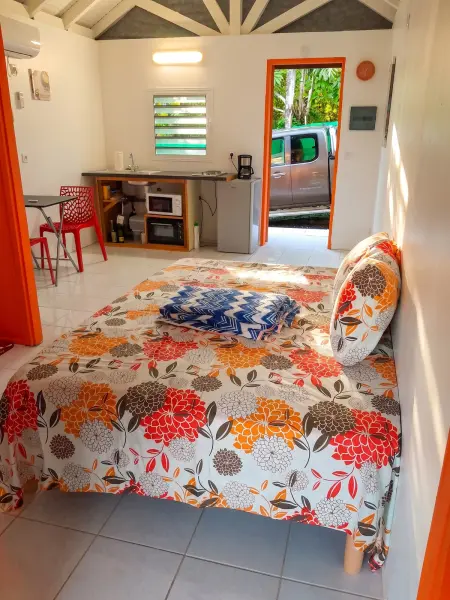 Bungalow charmant à Petit-Bourg avec jardin clos et entrée privée : photo 10