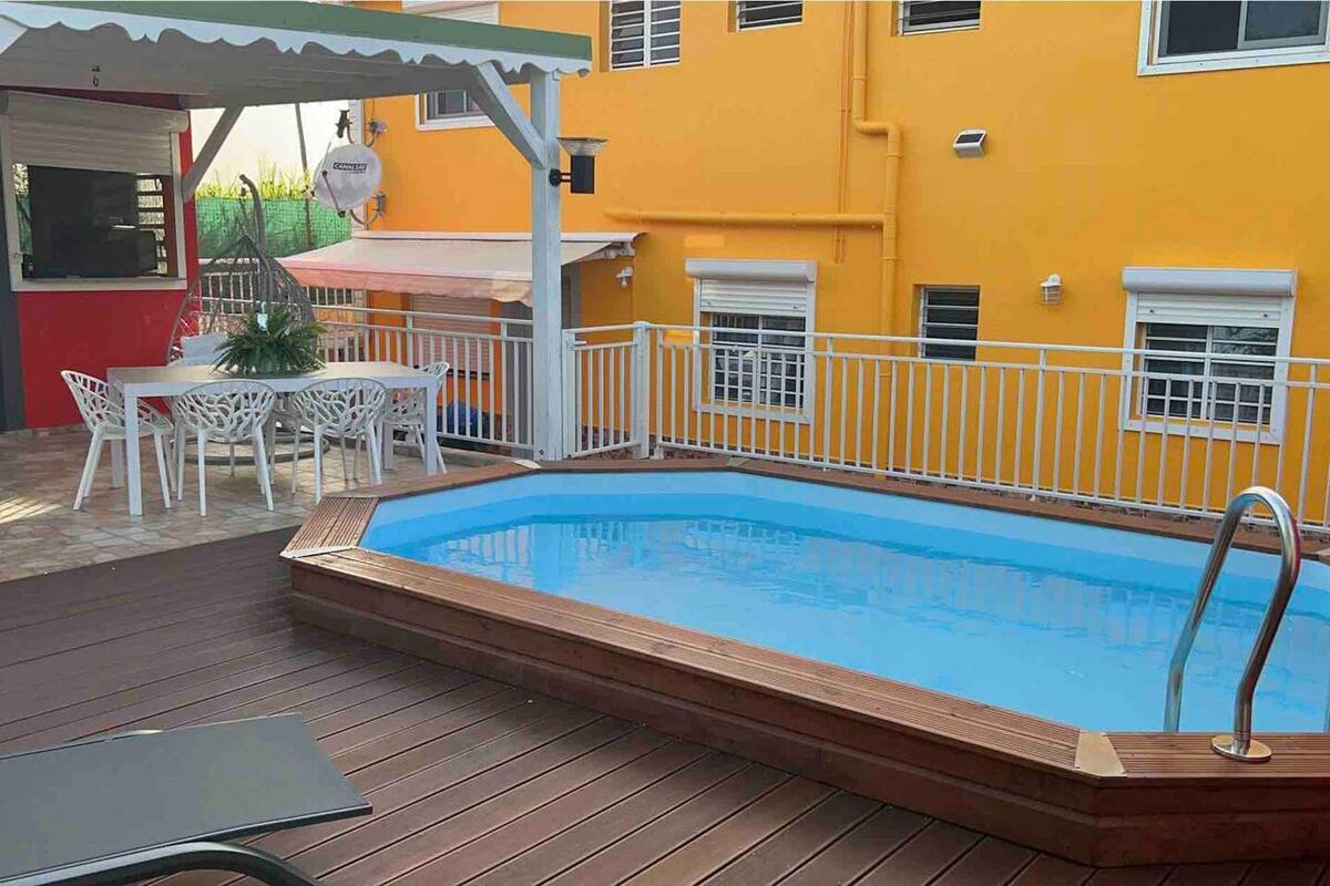 Appartement 60m² piscine privée aux Abymes - Photo 1