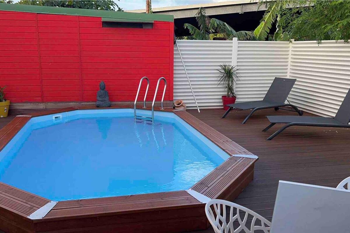 Appartement 60m² piscine privée aux Abymes - Photo 9