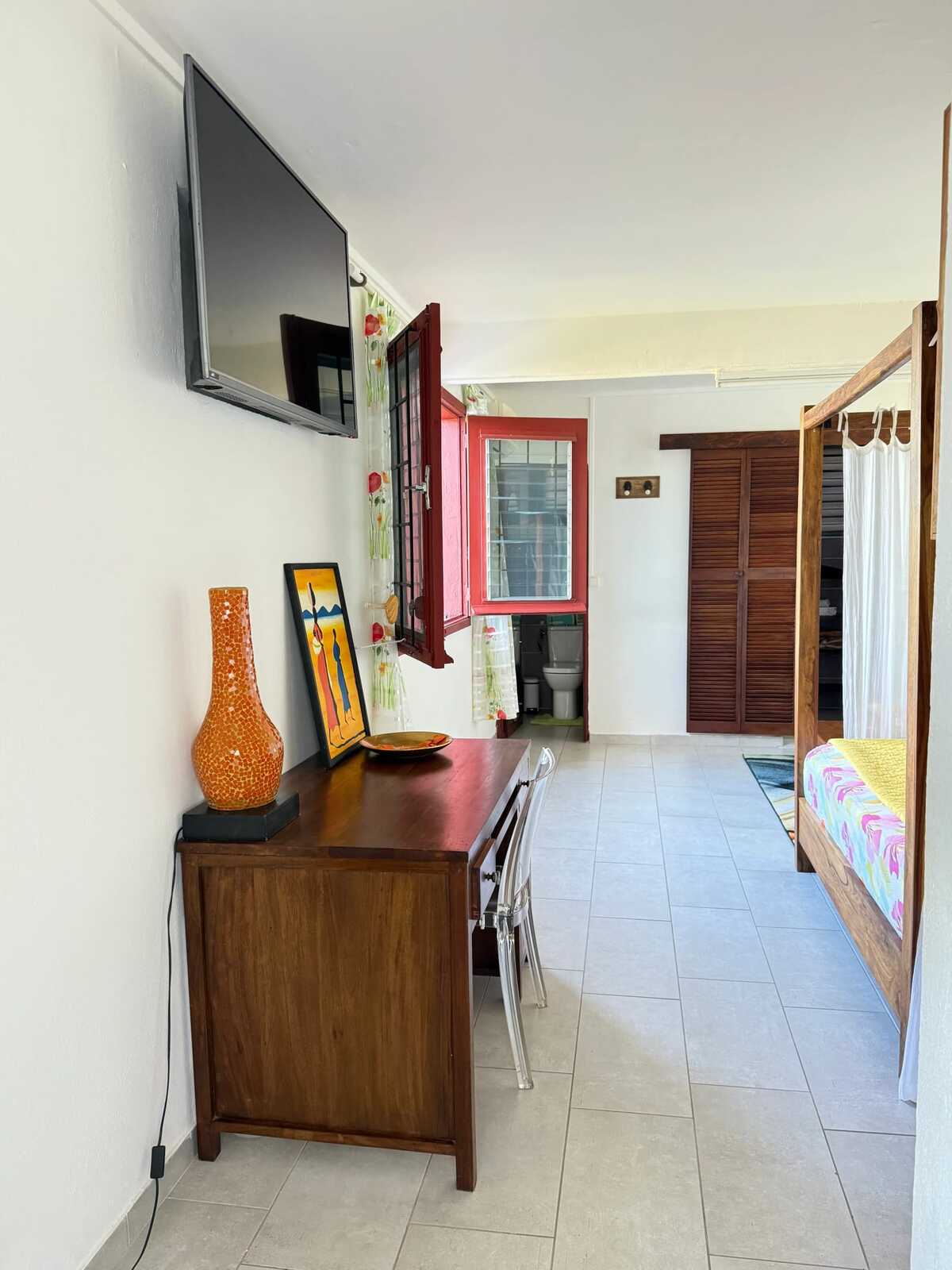 Appartement vue mer avec jacuzzi privé aux Trois-Îlets, Martinique - Photo 16