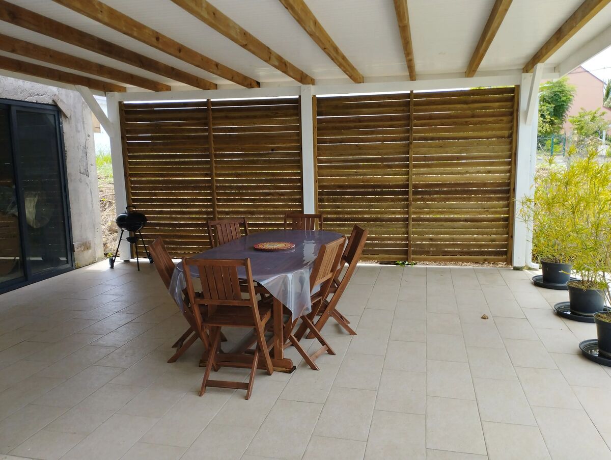 Maison 4 pers. Anse-Bertrand, terrasse & barbecue - Photo 1