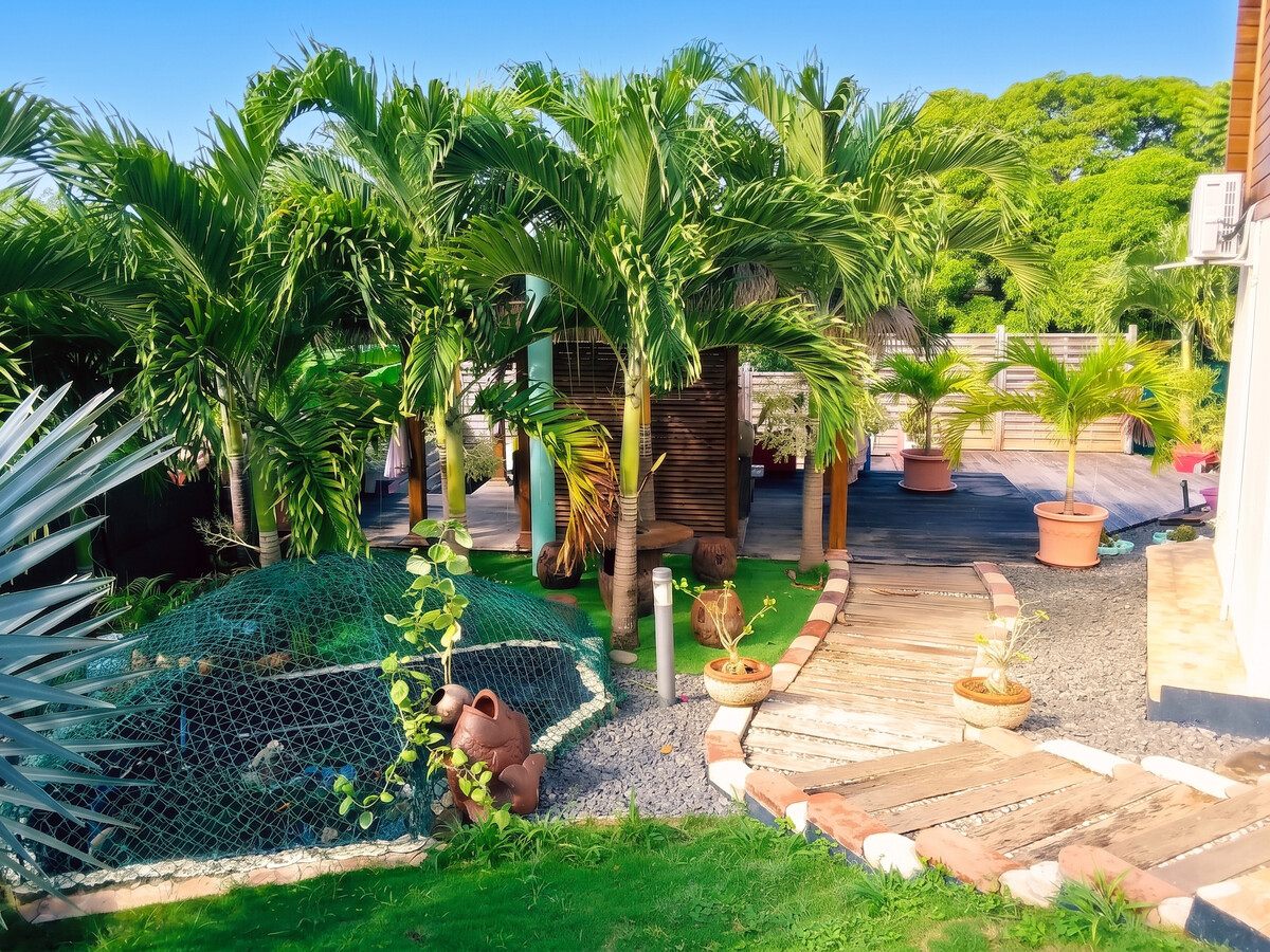 Villa 6 pers. piscine jacuzzi à Sainte-Anne - Photo 8