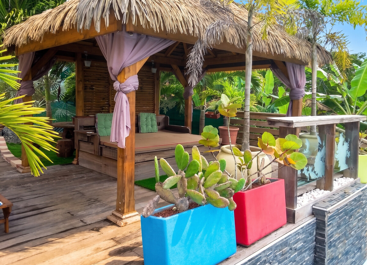 Villa 6 pers. piscine jacuzzi à Sainte-Anne - Photo 9