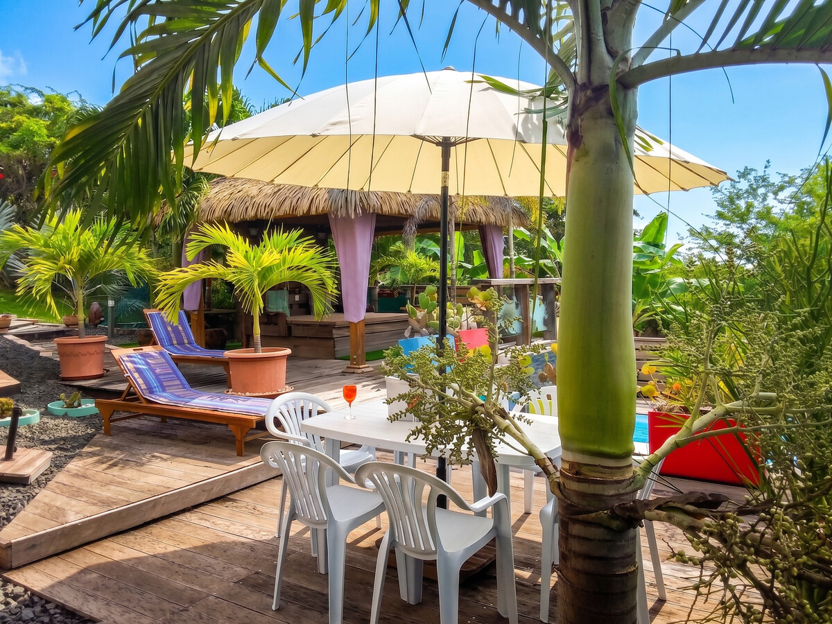 Villa 6 pers. piscine jacuzzi à Sainte-Anne - Photo 17