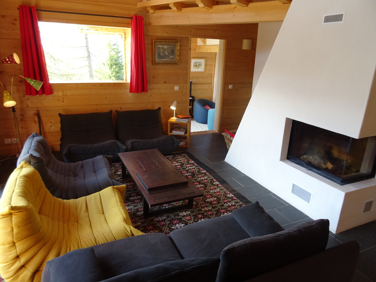 Chalet 8 pers Plan Peisey, 200m pistes, cheminée - Photo 1