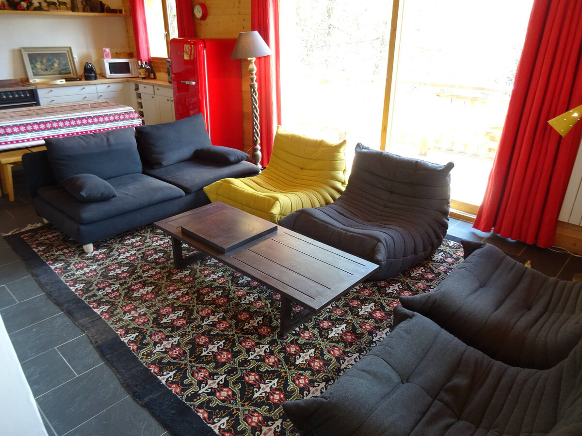 Chalet 8 pers Plan Peisey, 200m pistes, cheminée - Photo 2
