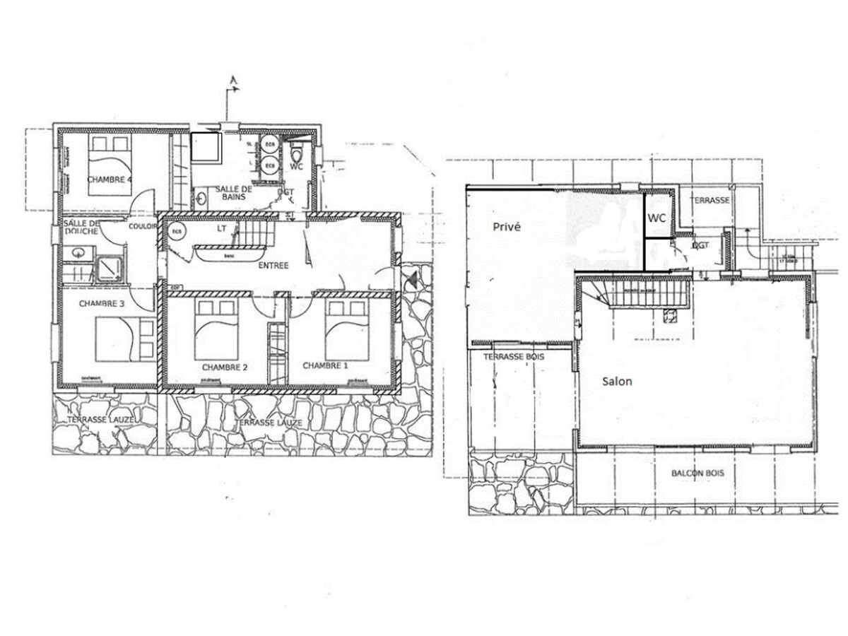 Chalet 8 pers Plan Peisey, 200m pistes, cheminée - Photo 13