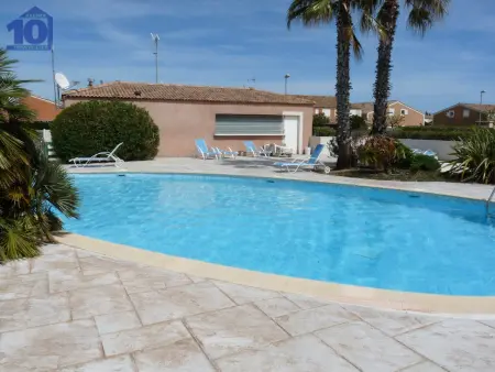 Location maison à Vendres, Charmant Pavillon 5 Pers avec Clim et Terrasse en Résidence avec Piscine