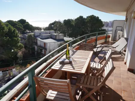 Appartement 4 pers. terrasse 20 m², vue mer et piscine : photo 5
