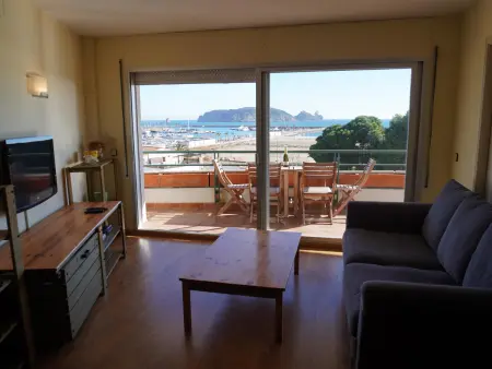 Appartement 4 pers. terrasse 20 m², vue mer et piscine : photo 8