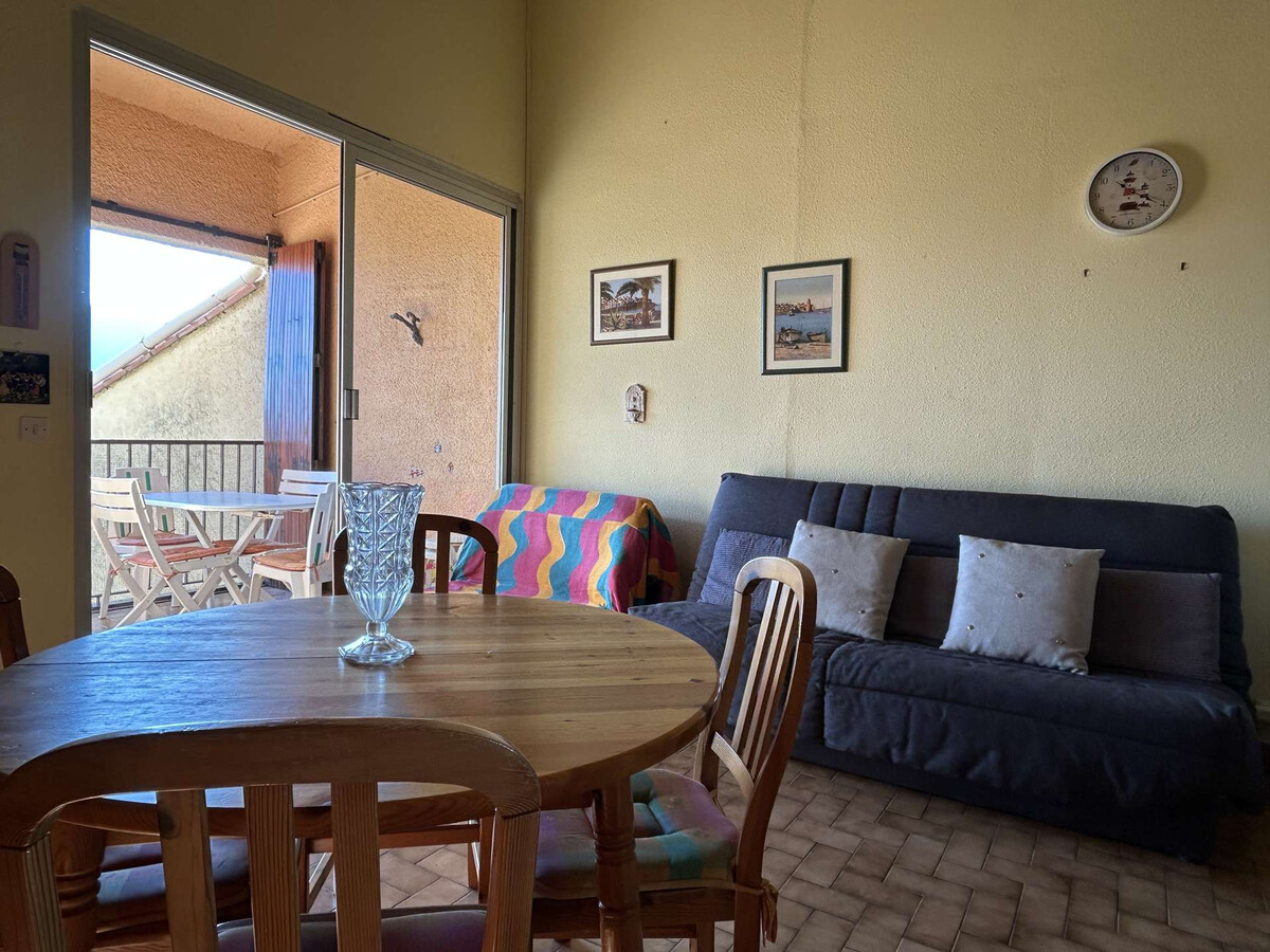 Studio mezzanine avec loggia, 5 couchages à Banyuls - Photo 4