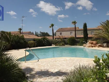 Location maison à Valras Plage, Pavillon 6 pers en Résidence avec Piscine et WIFI à 700m de la Plage